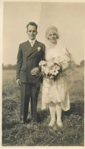 Marriage souvenir real photography newlywed couple bride and groom
