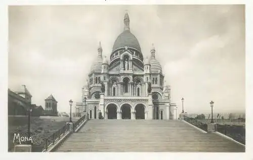 France Paris Basilique du Sacre-Coeur a Montmartre