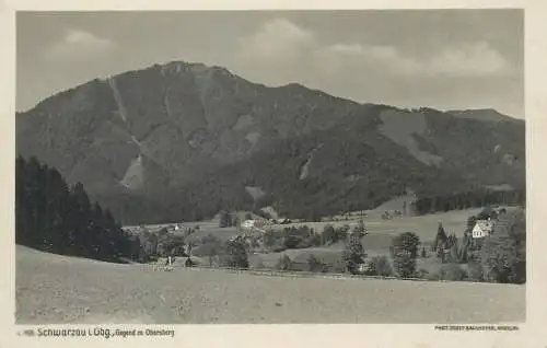 Austria Schwarzau im Gebirge gegen Obersberg general view