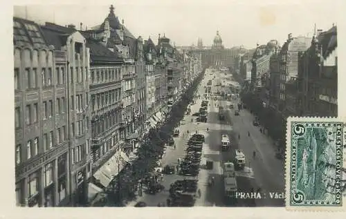 Czech Republic Praha Wenceslas Square