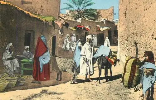 Scenes et types - une rue