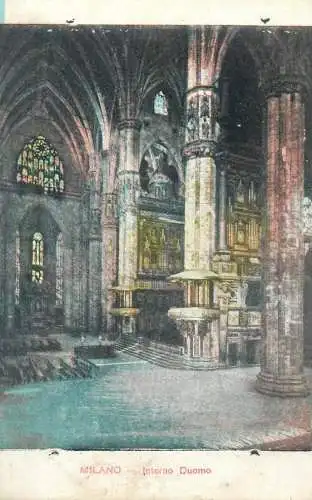Italy Interno del Duomo