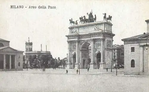 Italy Milano Arco della Pace