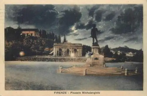 Italy Firenze Piazzale Michelangiolo