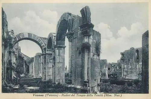 ItalyVenosa (Potenza) Ruderi del Tempio della Trinita