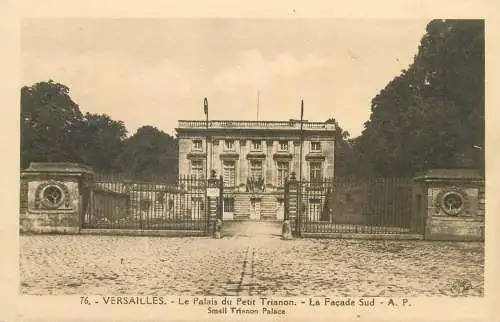 France Versailles Palais du Petit Trianon facade sud