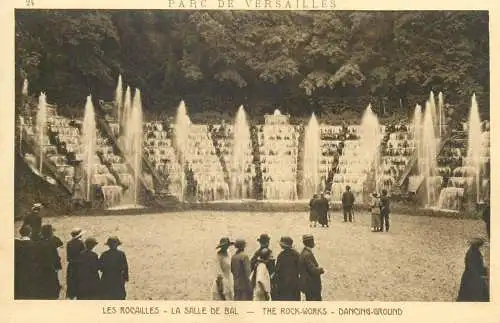 France Parc de Versailles Les Rocailles La Salle de Bal