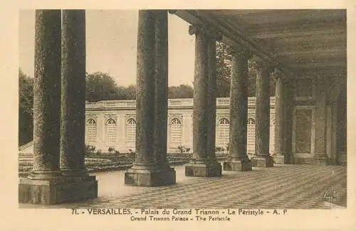 France Versailles Grand Trianon Palace - The Peristyle