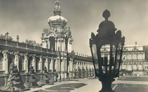 Germany Dresden Motiv im Zwingerhof