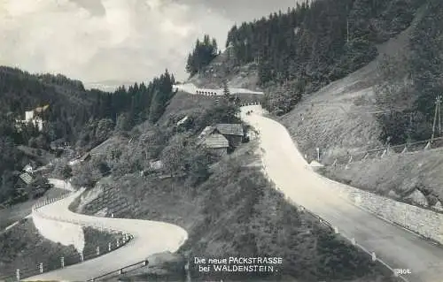 Austria Wolfsberg area Die neue Packstrasse bei Waldenstein