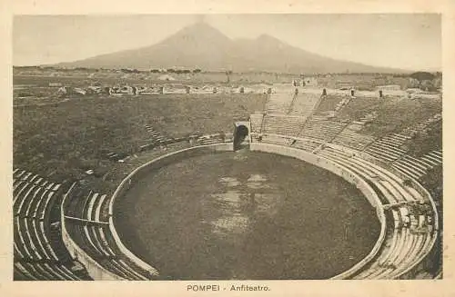 Postcard Italy Pompei Anfitearo
