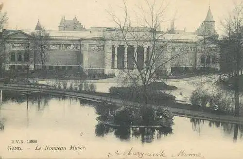 Postcard Belgium Gand le nouveau Musee