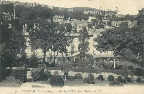 Postcard United Kingdom > England > Isle of Wight > Ventnor