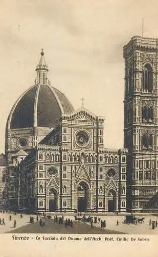 Postcard Italy > Toscana > Firenze (Florence) duomo