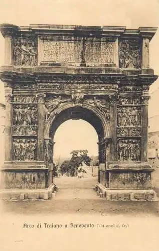 Postcard Italy Arco di Traiano a Benevento