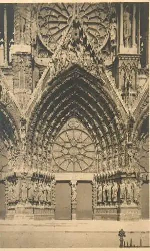 Postcard France Marne > Reims la cathedrale