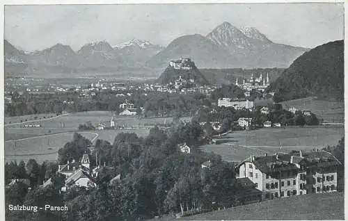 Postcard Austria Salzburg Parsch