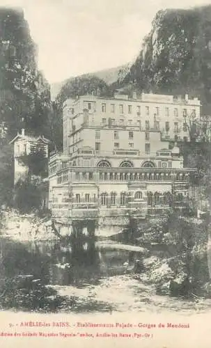 France Amelie les Bains Etablissements Pojade Gorges du Mondoni