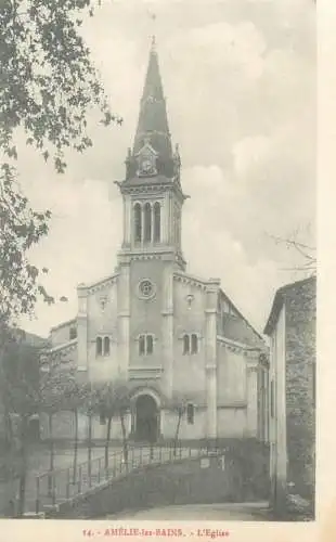 France Amelie les Bains l'eglise