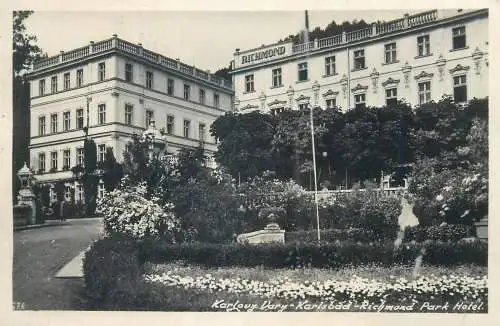 Czech Republic Karlovy Vary Karlsbad Richmond Park Hotel