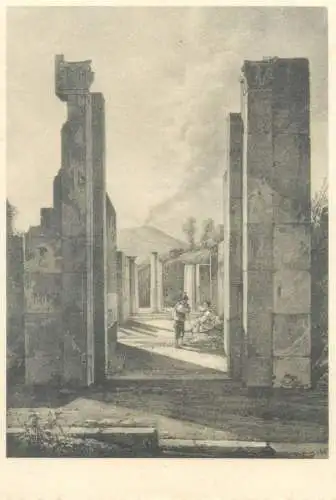 Postcard Italy Pompei Casa di Pansa