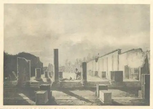 Postcard Italy Pompei la Basilica