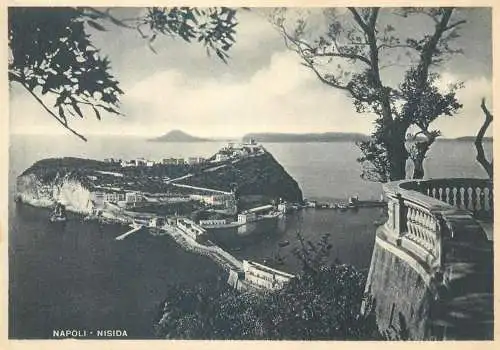 Postcard Italy Naples Nisida