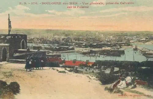 France Boulogne sur Mer vue generale