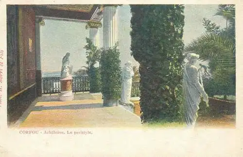 Greece Corfu Achilleion le peristyle
