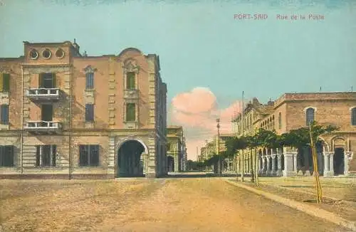 Egypt Port Said Rue de la Poste
