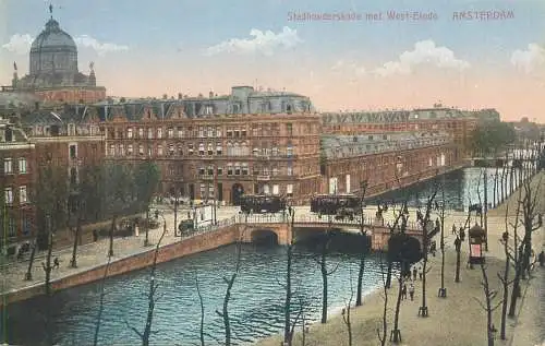 Netherlands Amsterdam Stadhouderskade met West-Einde
