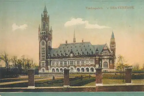 Netherlands Den Haag Peace Palace