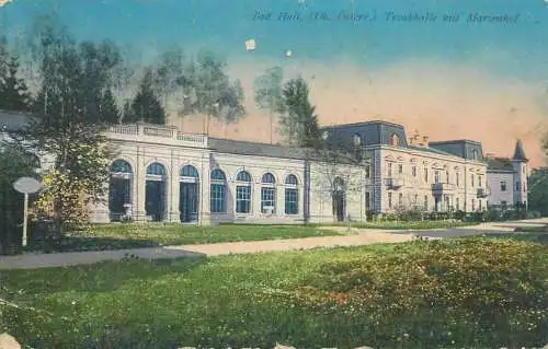 Austria Bad Hall Trinkhalle mit Marienhof