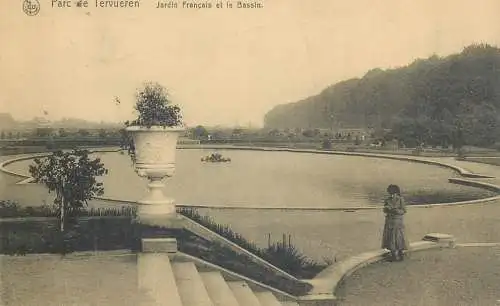Belgium Tervueren Parc Jardin Francais et le Bassin
