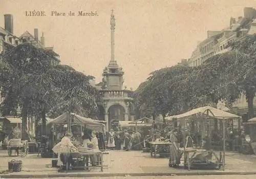 Belgium Liege Place du Marche