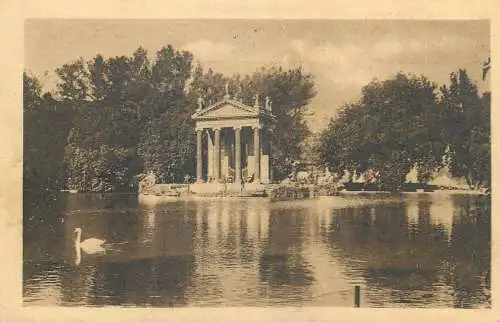 Italy Roma Villa Umberto Tempio di Esculapio