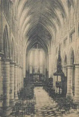 Belgium Liege Interieur de la Cathedrale