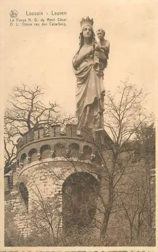 Belgium Louvain/ Leuven La Vierge N-D du Mont Cesar