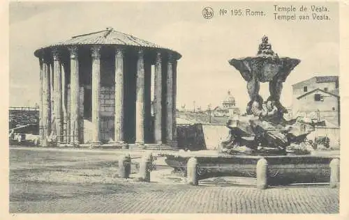 Italy Rome Temple de Vesta