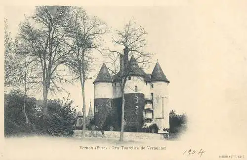 Postcard France Eure > Vernon les Tourelles de Vernonnet
