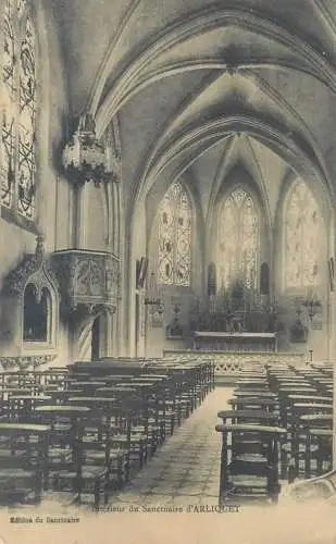 France Sanctuaire d'Arliquet interieur