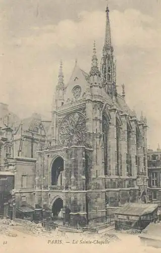 France Paris La Sainte Chapelle