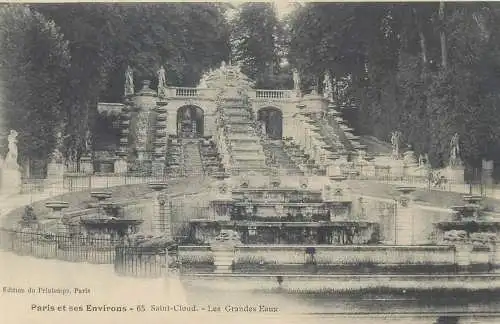 France Paris et ses environs - Saint-Cloud - Les Grandes Eaux