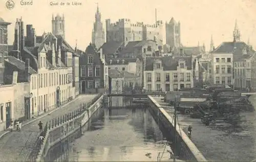 Belgium Gent Quai de la Lieve