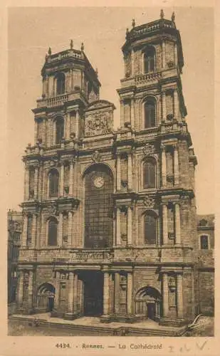 France Rennes La Cathedrale