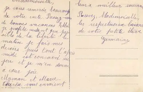 Postcard Switzerland Geneva