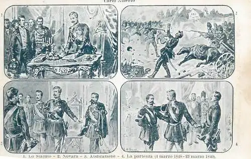 Cartolina postale italiana Lanciano - R. Carabba - Editore 1900 Carlo Alberto