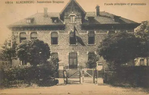 Belgium Alsemberg Sanatorium Brugman