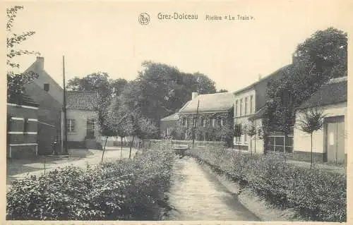 Belgium Grez-Doiceau Riviere "Le Train"