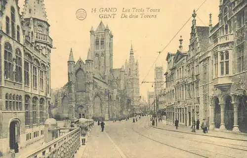 Belgium Gent Les Trois Tours